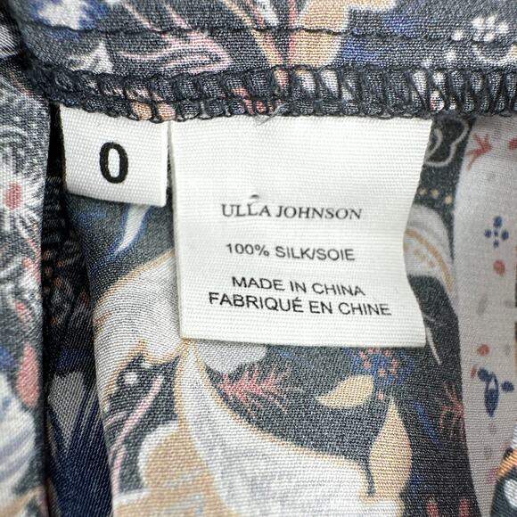ULLA JOHNSON Posy Silk Top 0 - Picture 5 of 8